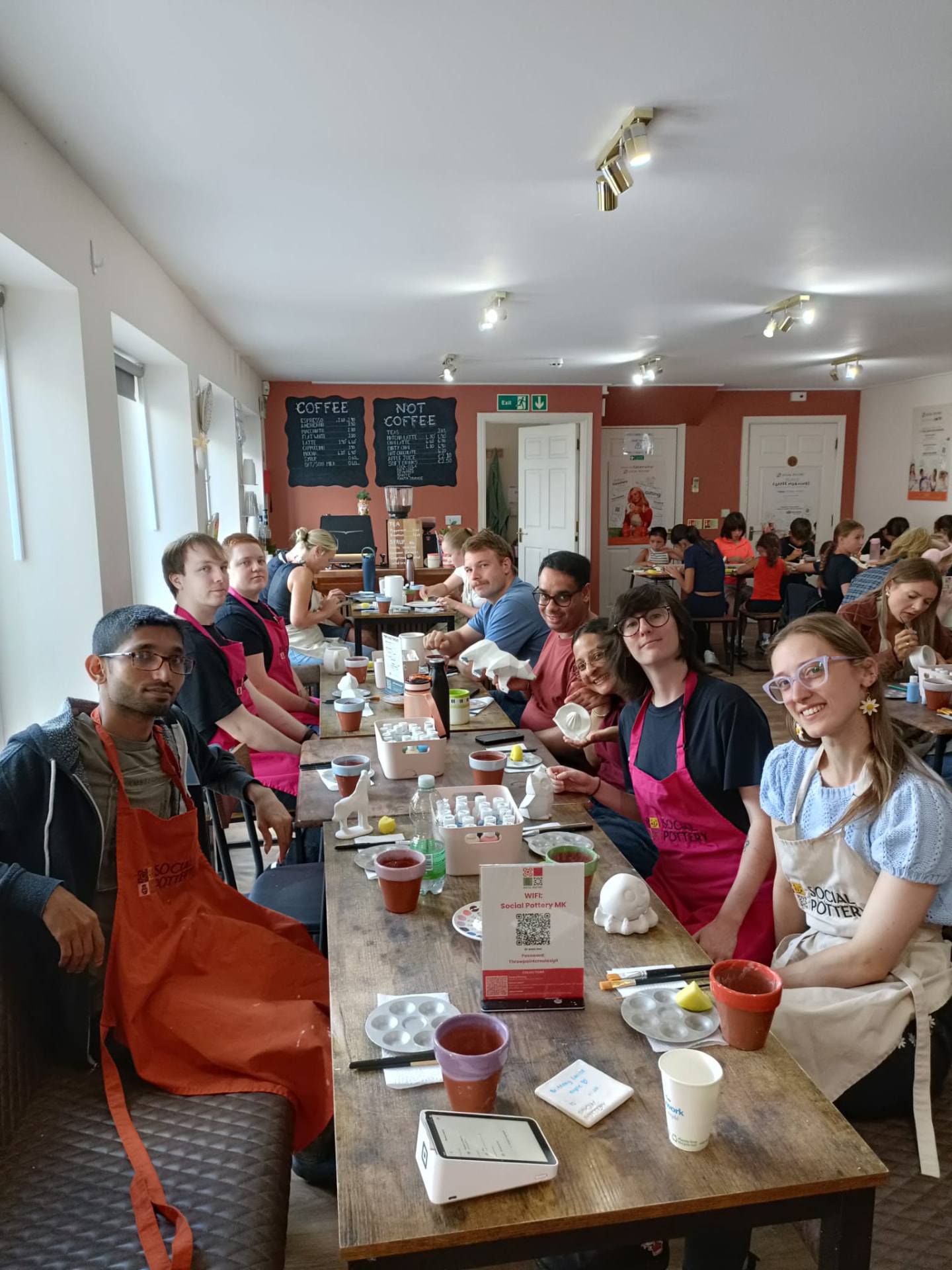 TYTG pottery painting social