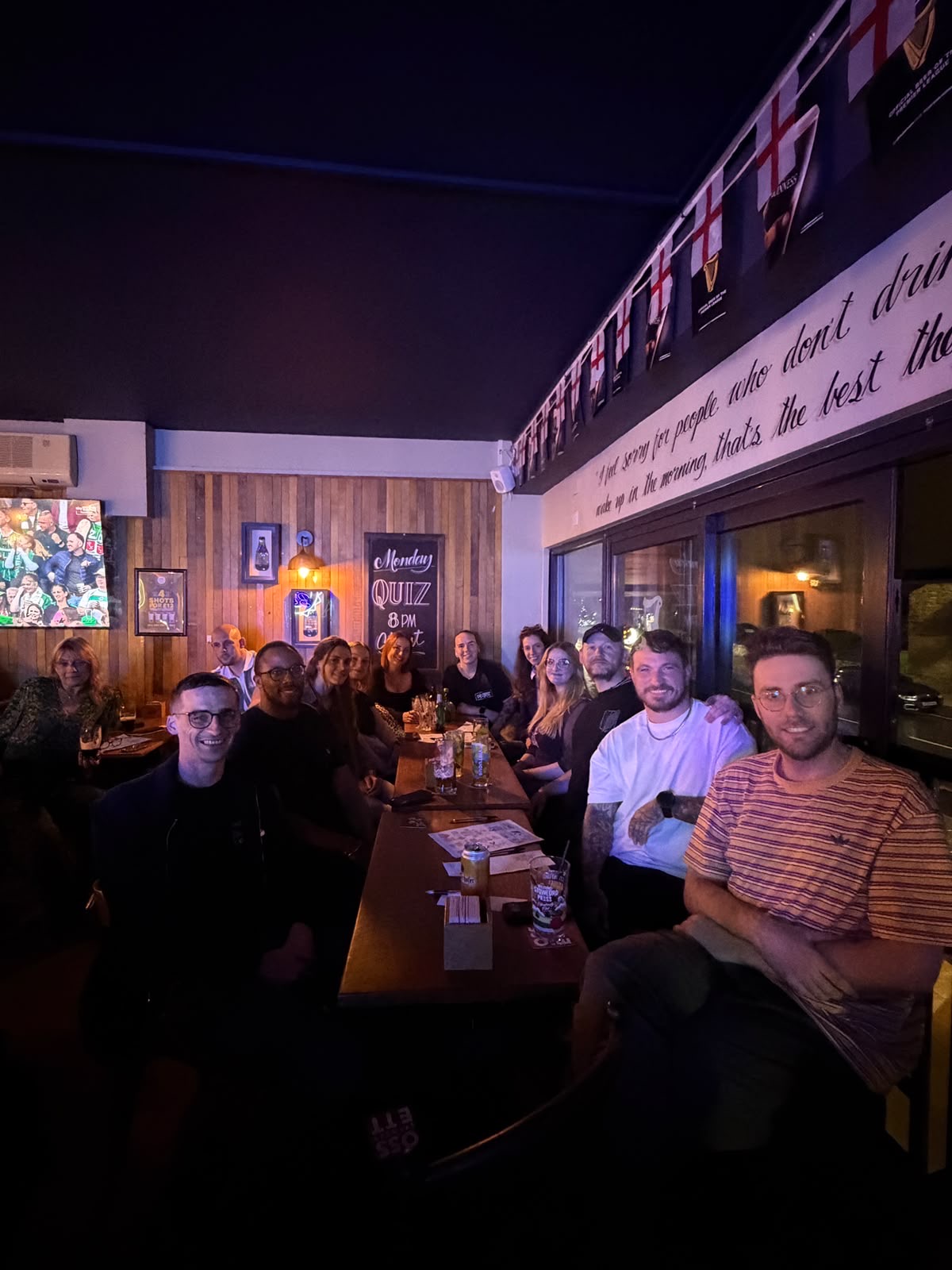 TYTG quiz night at the pub